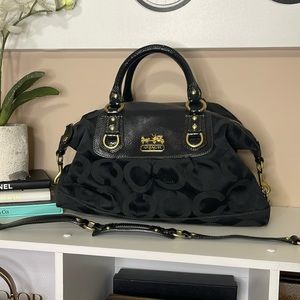 Coach Sabrina Optic Canvas Handbag